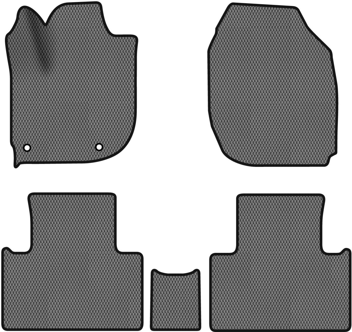 EVA коврики в салон авто EVAtech для M-NV Honda 2021 1 поколение SUV China HA12806CE5HA2RGB