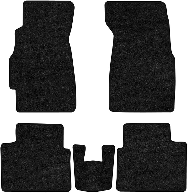 Фото - Килимки ворсові в салон авто EVAtech Standard для Honda Civic 1995-2000 6 покоління Sedan EU чорний кант HA13002CB5VEB