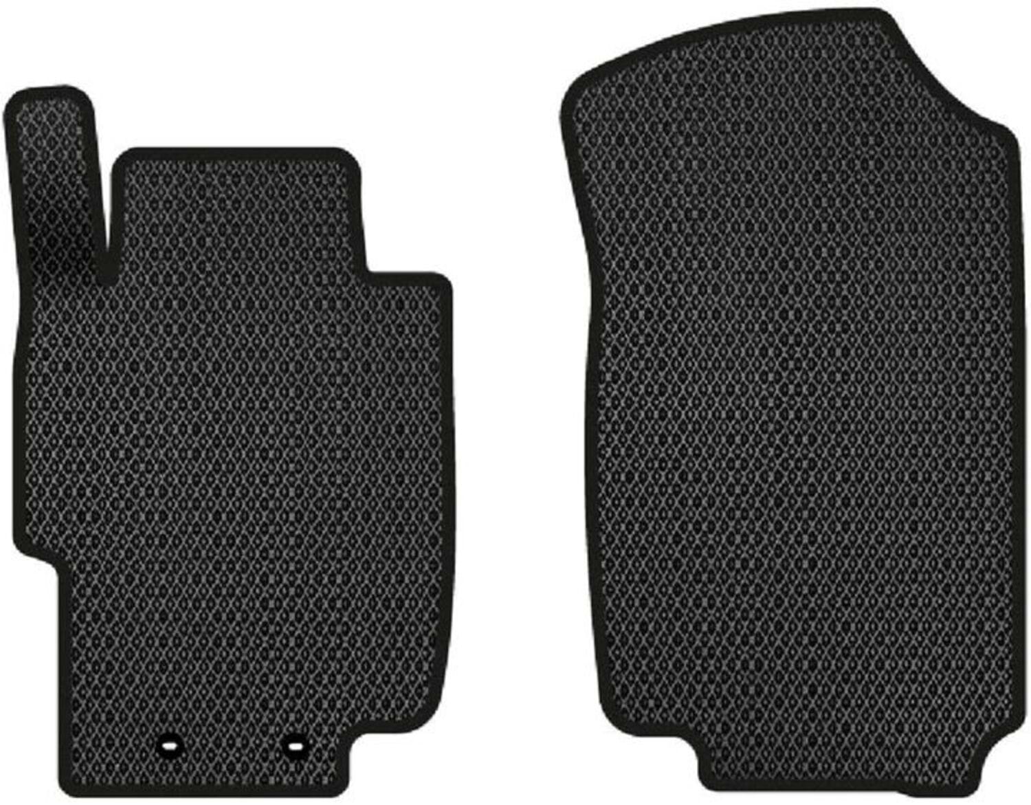 EVA килимки в салон авто передні EVAtech для Accord MT (Electric seats) Honda 2003-2008 7 покоління Sedan EU (HA13169AV2TL2RBB)