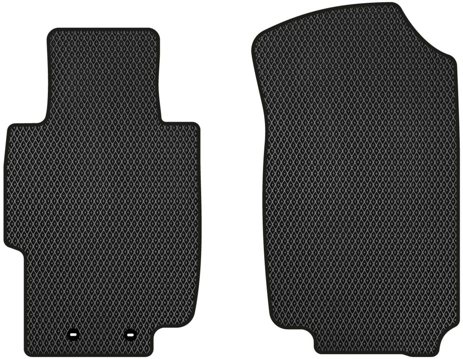 EVA коврики в салон авто передние EVAtech для Accord AT (Electric seats) Honda 2003-2008 7 поколение Combi EU (HA13172AG2TL2RBB)