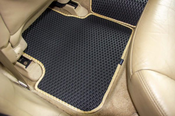 Фото - Килимки з екошкіри в салон авто EVAtech ECO для Accord AT (Electric seats) Honda 2003-2008 7 покоління Sedan EU (HA13173CG5TL2BBB)