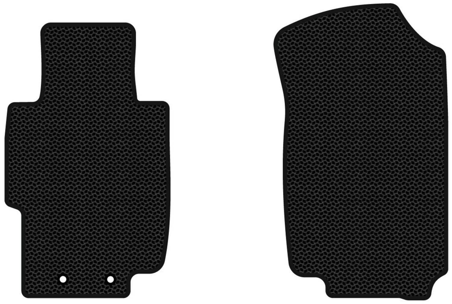 EVA килимки в салон авто передні EVAtech для Accord AT (Electric seats) Honda 2003-2008 7 покоління Sedan EU (HA13173AG2TL2KBB)