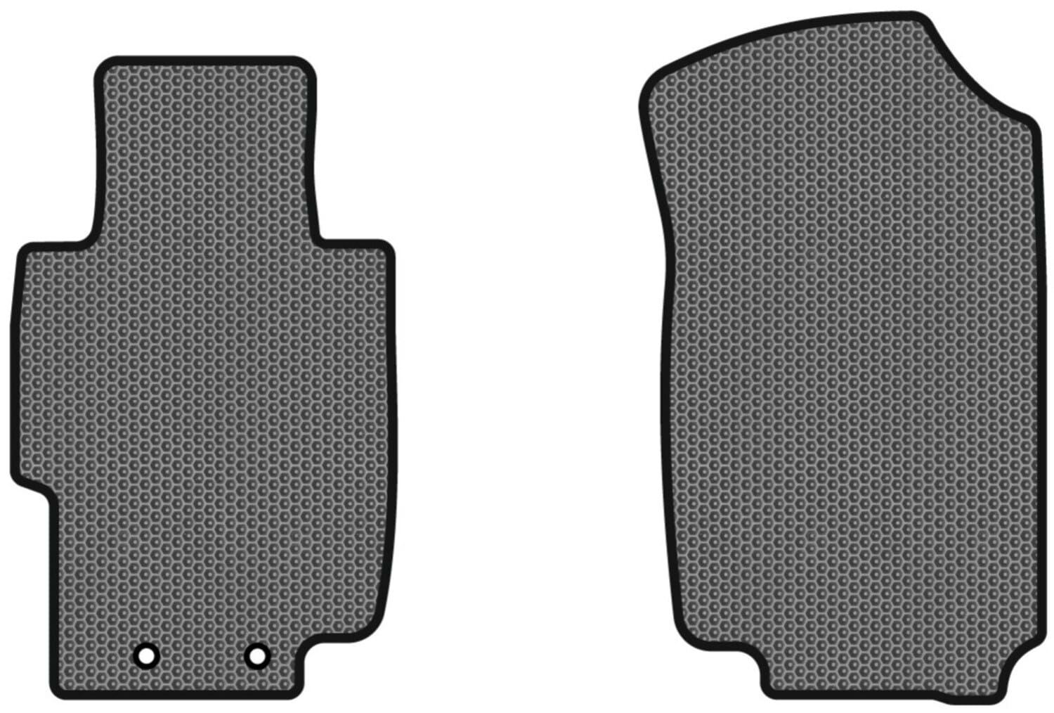 EVA килимки в салон авто передні EVAtech для Accord AT (Electric seats) Honda 2003-2008 7 покоління Sedan EU (HA13173AG2TL2SGB)