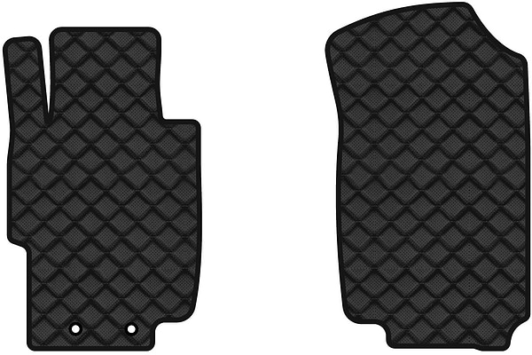 Фото - Килимки з екошкіри в салон авто передні EVAtech ECO для Accord AT (Electric seats) Honda 2003-2008 7 покоління Sedan EU HA13173AV2TL2BBB