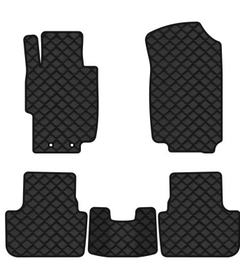 Коврики из экокожи в салон авто EVAtech ECO для Accord AT (Electric seats) Honda 2003-2008 7 поколение Sedan EU (HA13173CV5TL2BBB)