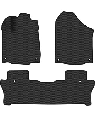 Фото - EVA коврики в салон авто EVAtech для Pilot Elite 8 seats Honda 2015-2022 3 поколение SUV USA HA13337ZE3TL6RBB