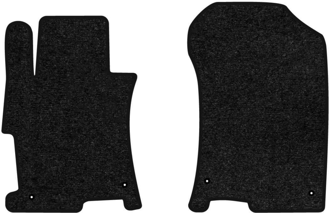 Килимки ворсові в салон авто EVAtech Standard для Honda Accord (CP) 2008-2013 8 покоління Sedan USA чорний кант HA13759A2LA4VEB