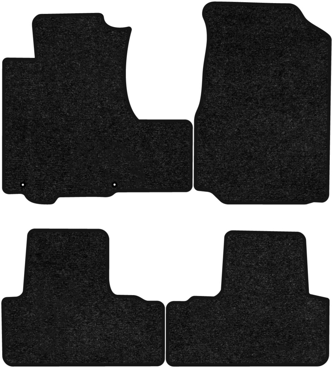 Коврики ворсовые в салон авто EVAtech Standard для Honda CR-V (United Kingdom) 2007-2012 3 поколение SUV EU черный кант HA13879PBC4LA2VEB