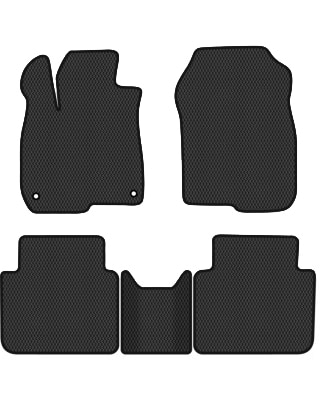 EVA коврики в салон авто EVAtech для CR-V (RW) 7 seats Honda 2016-2020 5 поколение SUV USA HA14352CV5TL2RBB