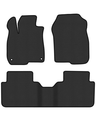 EVA коврики в салон авто EVAtech для CR-V (RW) 7 seats Honda 2016-2020 5 поколение SUV USA HA14352ZV3TL2RBB