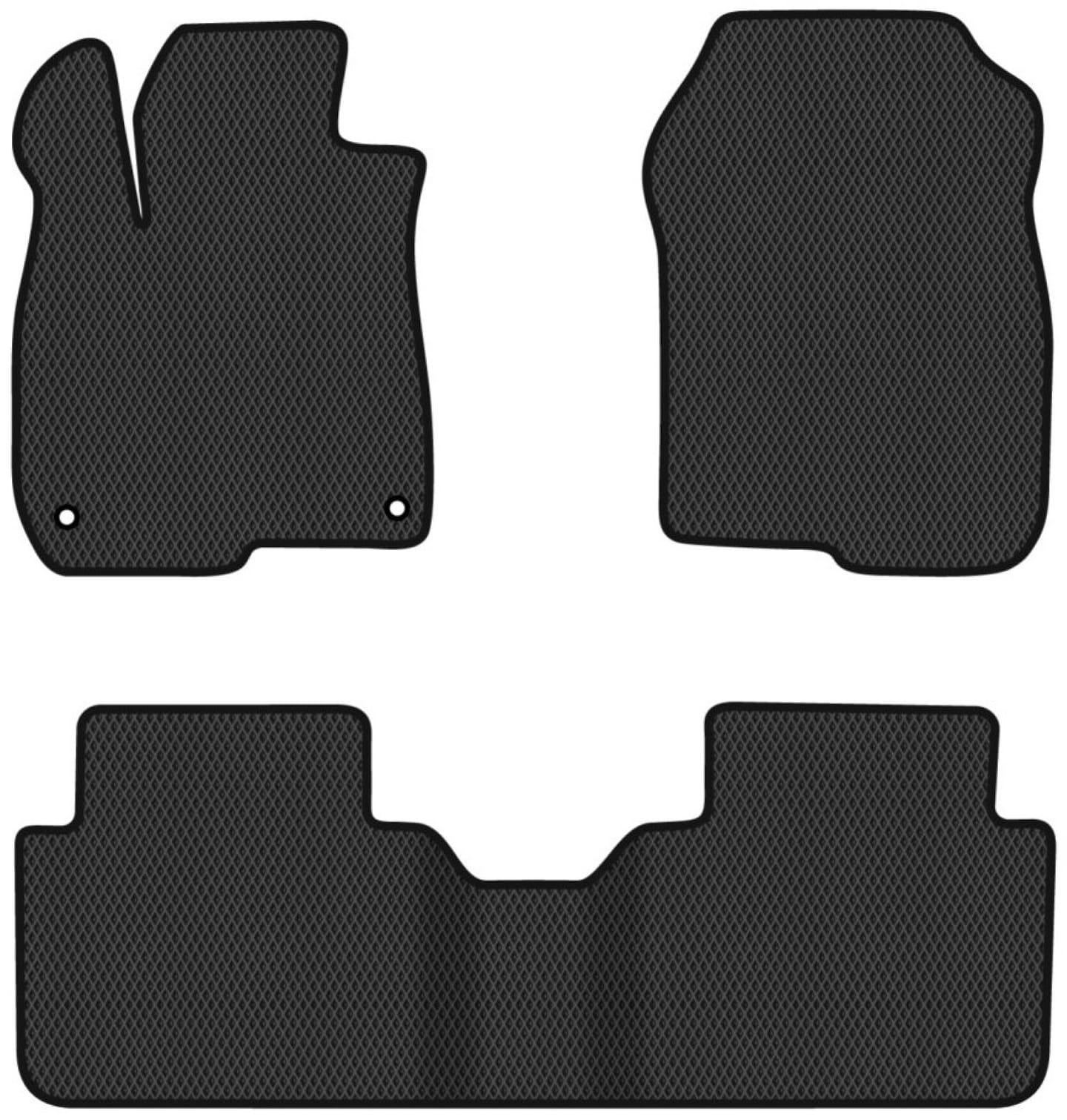 EVA коврики в салон авто EVAtech для CR-V (RW) 5 seats Honda 2016-2020 5 поколение SUV USA HA1468ZV3TL2RBB