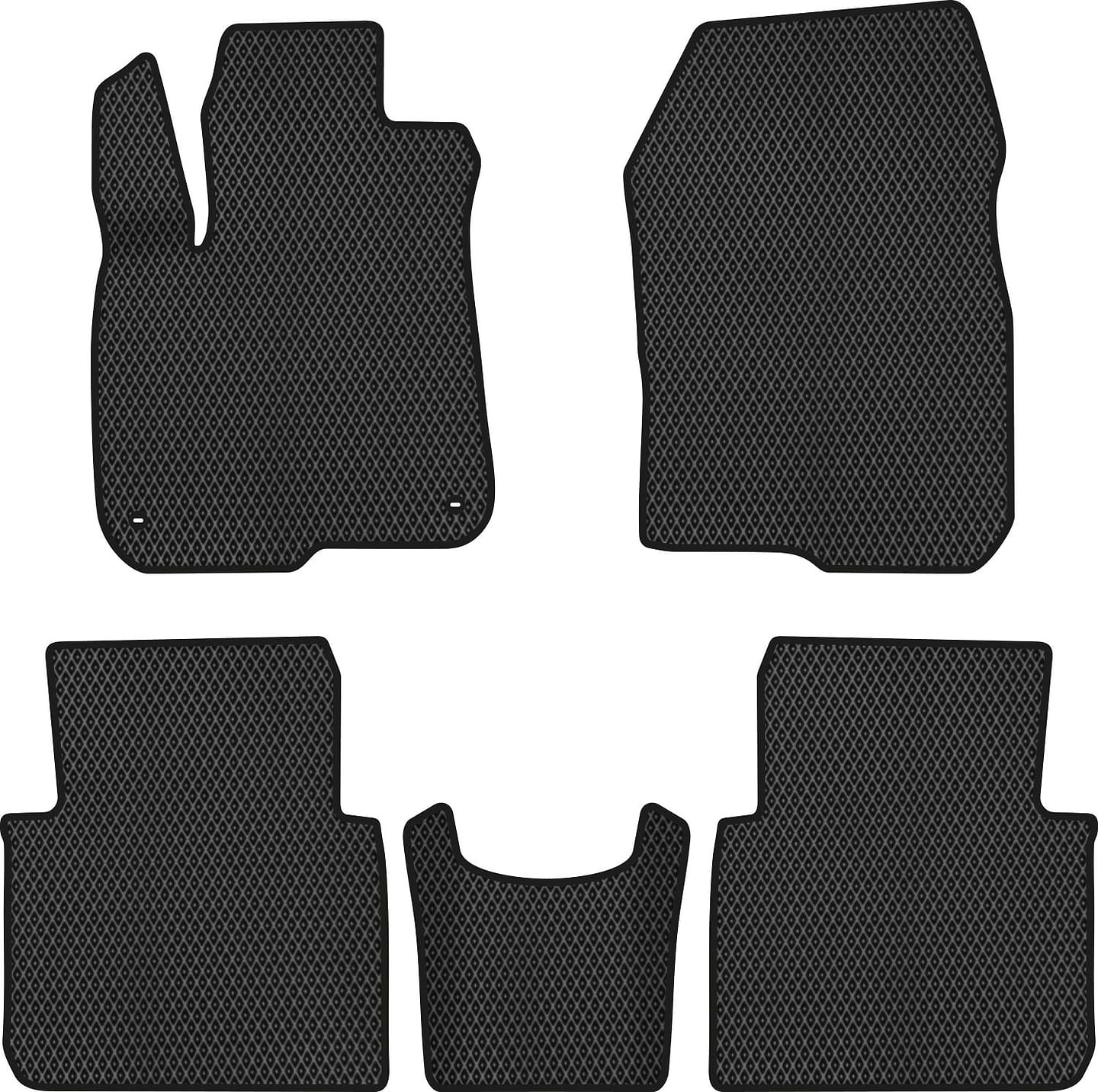 EVA коврики в салон авто EVAtech для CR-V (RW) Restyling 5 seats Honda 2020-2022 5 поколение SUV USA HA1469C5TL2RBB