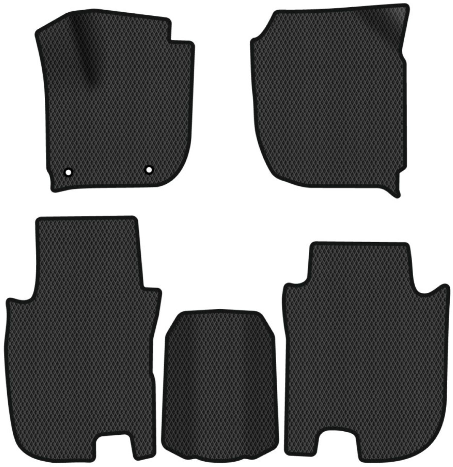 EVA килимки в салон авто EVAtech для Fit Honda 2013-2020 3 покоління Htb USA HA1470CE5TL2RBB