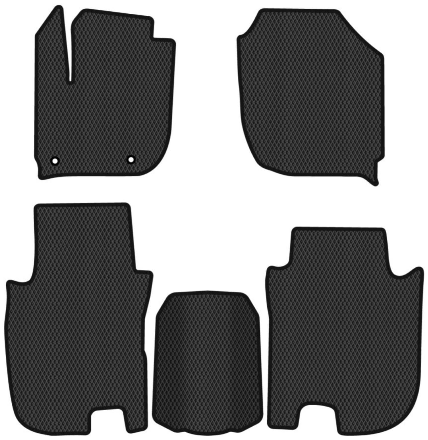 EVA килимки в салон авто EVAtech для Fit Honda 2013-2020 3 покоління Htb USA HA1470CV5TL2RBB