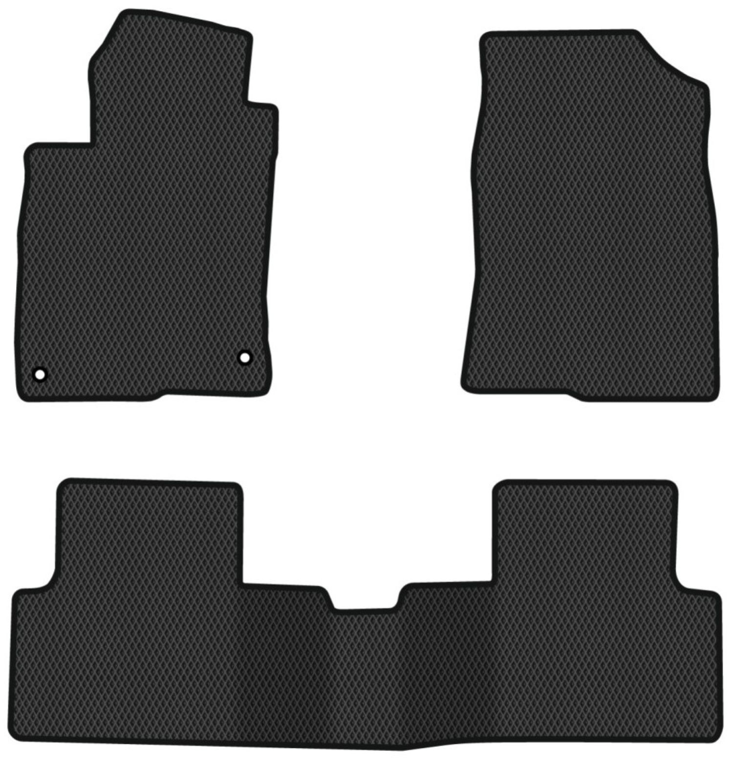 EVA коврики в салон авто EVAtech для Civic (FC) Honda 2015-2021 10 поколение Sedan USA HA1594ZG3TL2RBB