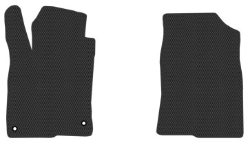 EVA килимки в салон авто передні EVAtech для Civic (FC) Honda 2015-2021 10 покоління Sedan USA (HA1594AV2TL2RBB)