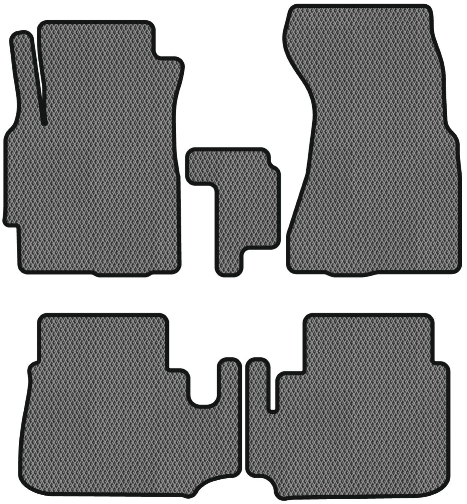 EVA килимки в салон авто EVAtech для CR-V (RD1) MT Honda 1996-2001 1 покоління SUV EU HA31167PC5RGB