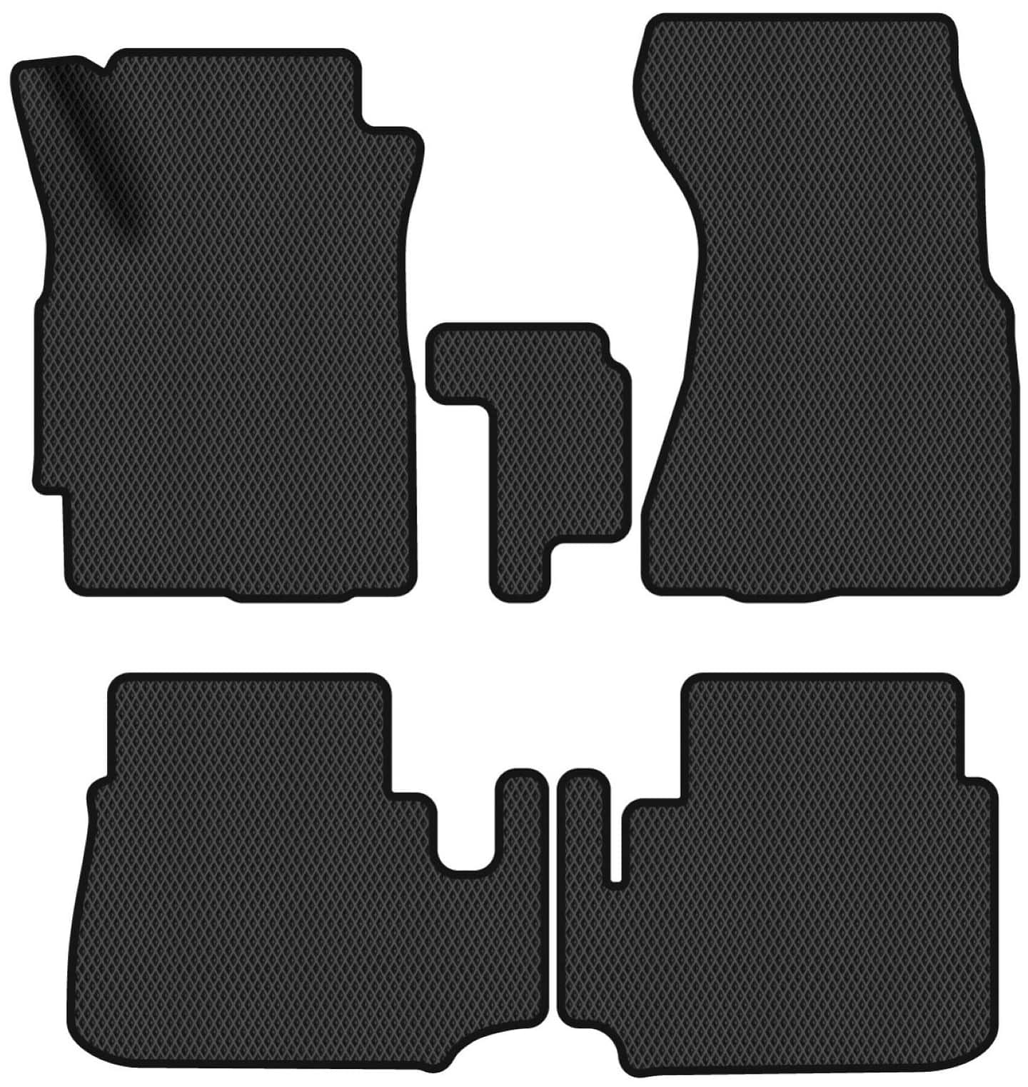 EVA коврики в салон авто EVAtech для CR-V (RD1) MT Honda 1996-2001 1 поколение SUV EU HA31167PDC5RBB