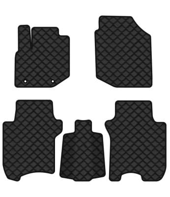 Коврики из экокожи в салон авто EVAtech ECO для Jazz (III) Honda 2008-2015 3 поколение Htb EU HA3343CV5TL2BBB