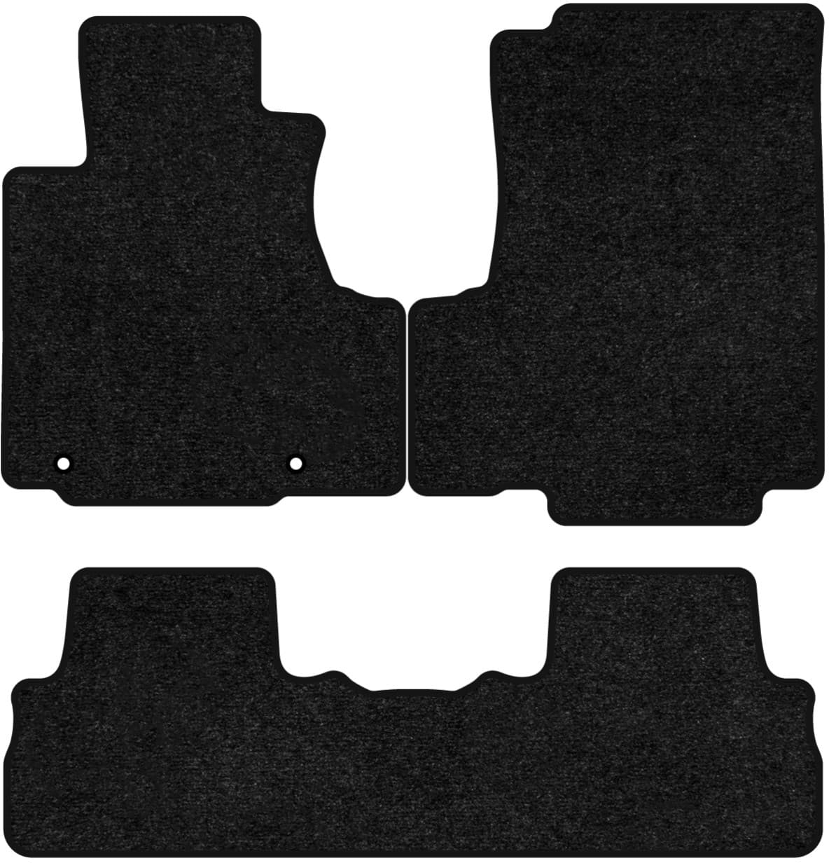 Коврики ворсовые в салон авто EVAtech Standard для Honda CR-V (with armrest) 2007-2012 3 поколение SUV EU черный кант HA33639ZB3TL2VEB