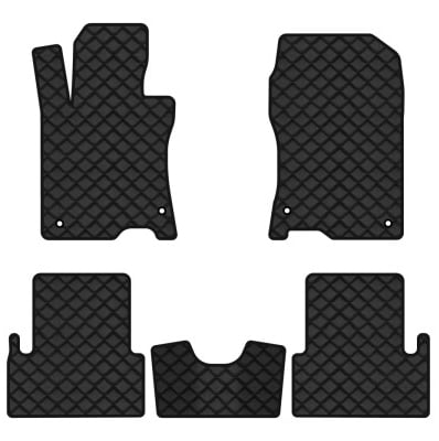 Коврики из экокожи в салон авто EVAtech ECO для Accord (CU) Honda 2008-2013 8 поколение Sedan EU HA373C5TL4BBB