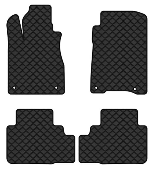 Коврики из экокожи в салон авто EVAtech ECO для CR-V Honda 2012-2017 4 поколение SUV EU HA380P4TL4BBB