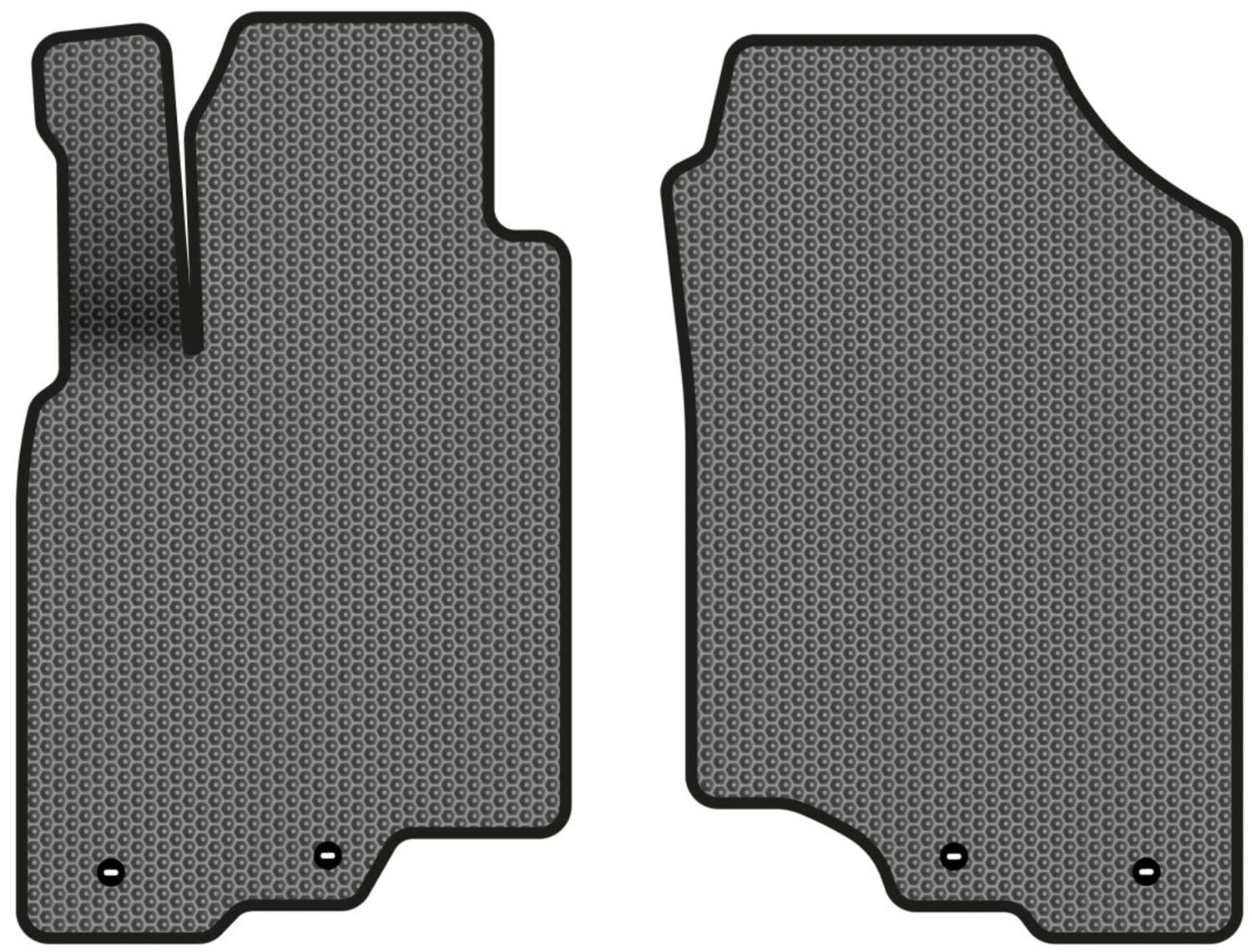 EVA килимки в салон авто передні EVAtech для Insight Hybrid Honda 2009-2014 2 покоління Htb EU (HA381AV2TL4SGB)