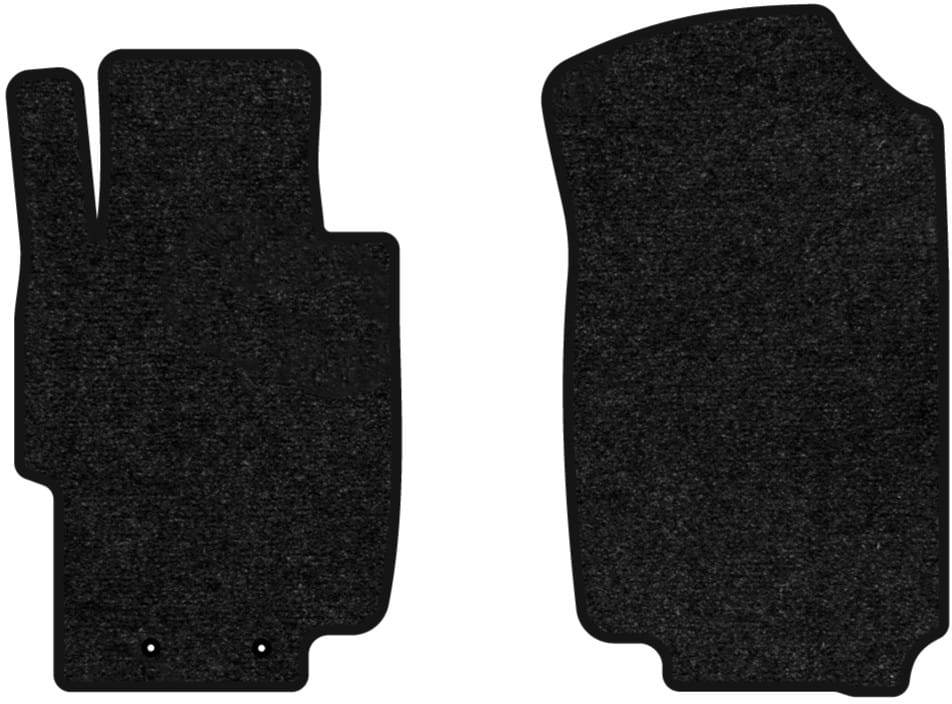 Килимки ворсові в салон авто EVAtech Standard для Honda Accord AT (Mechanical seats) 2003-2008 7 покоління Sedan EU чорний кант HA3958AV2LA2VEB