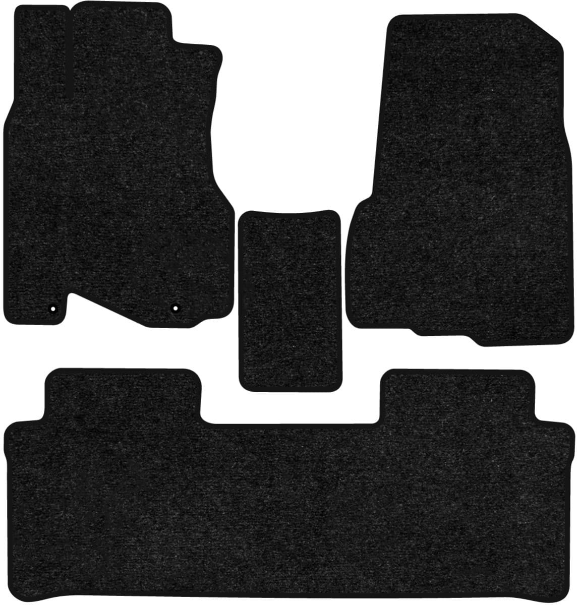 Коврики ворсовые в салон авто EVAtech Standard для Honda CR-V (RD) (United Kingdom) MT 2001-2006 2 поколение SUV EU черный кант HA42803Z4LA2VEB