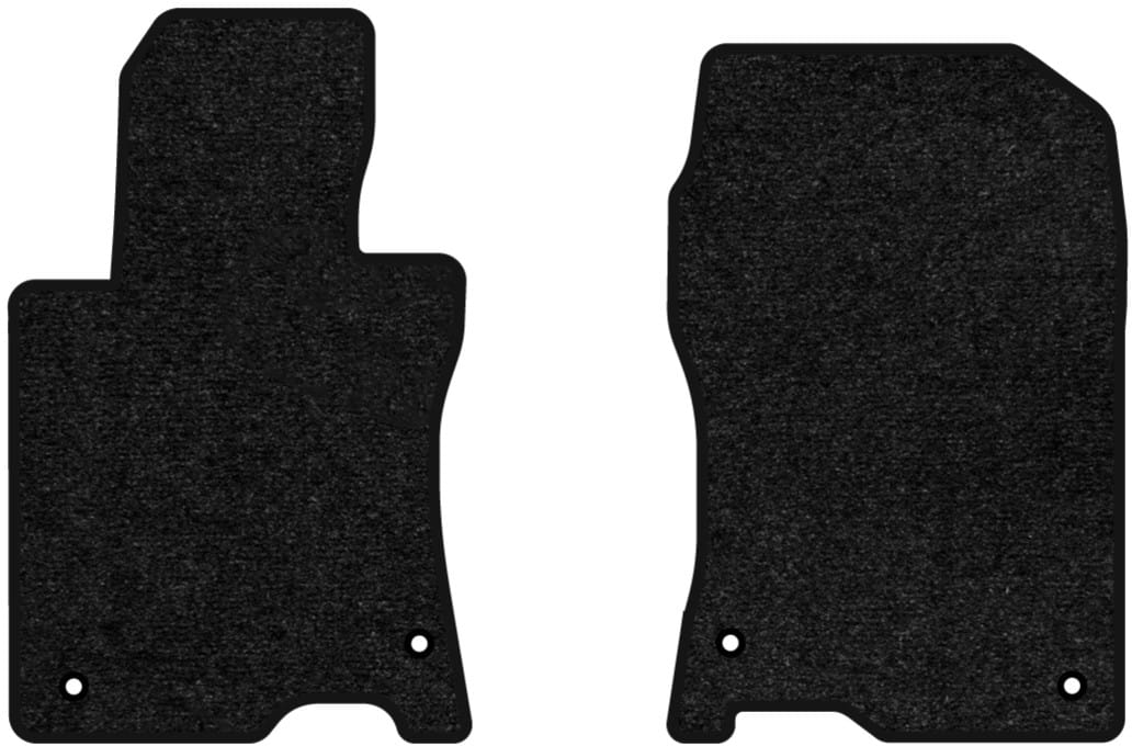 Килимки ворсові в салон авто EVAtech Standard для Honda Accord 2008-2013 8 покоління Combi EU чорний кант HA42982AB2TL4VEB