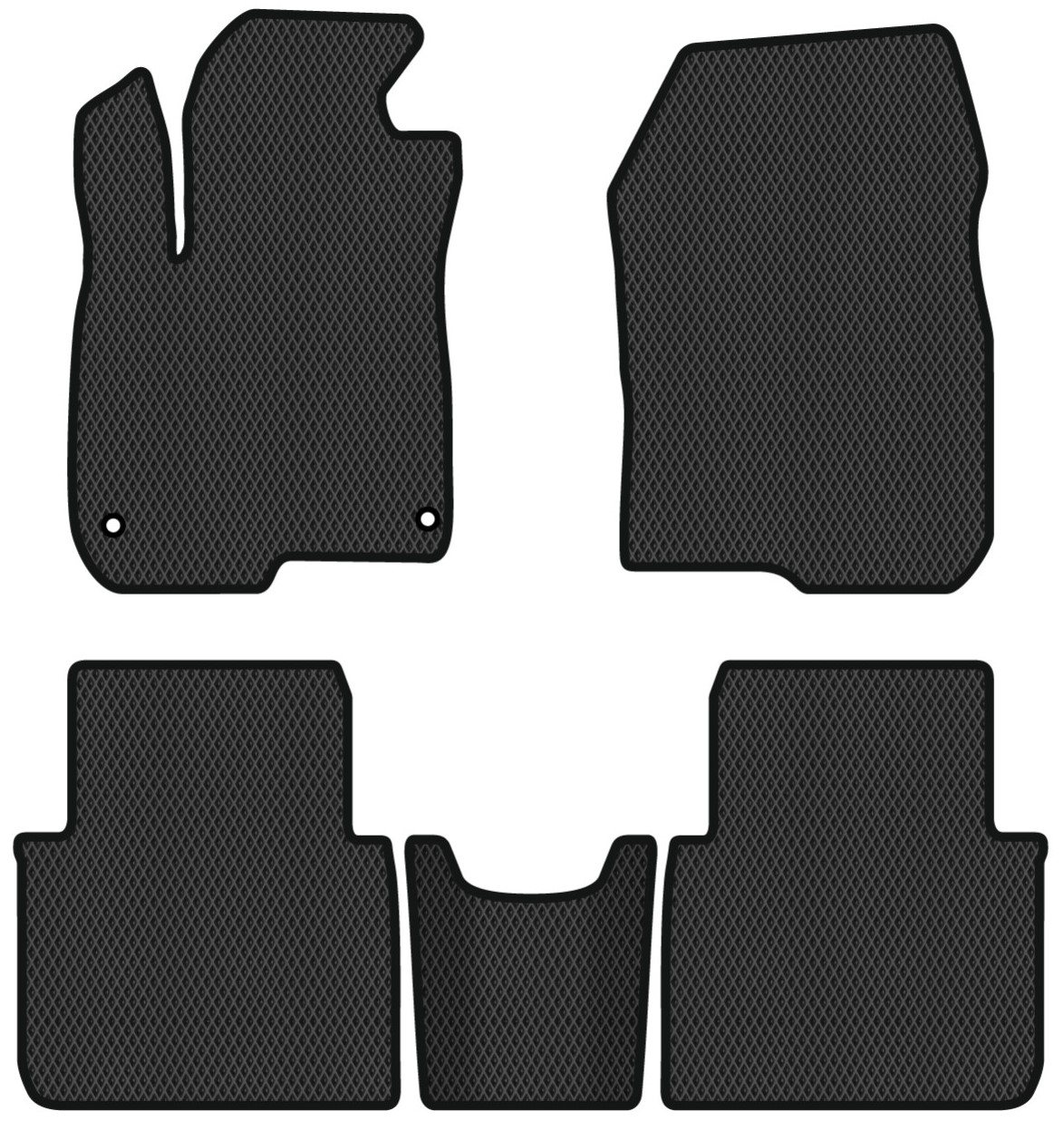 EVA килимки в салон авто EVAtech для CR-V Hybrid (RW) Honda 2019-2022 5 покоління SUV USA HA43373C5TL2RBB