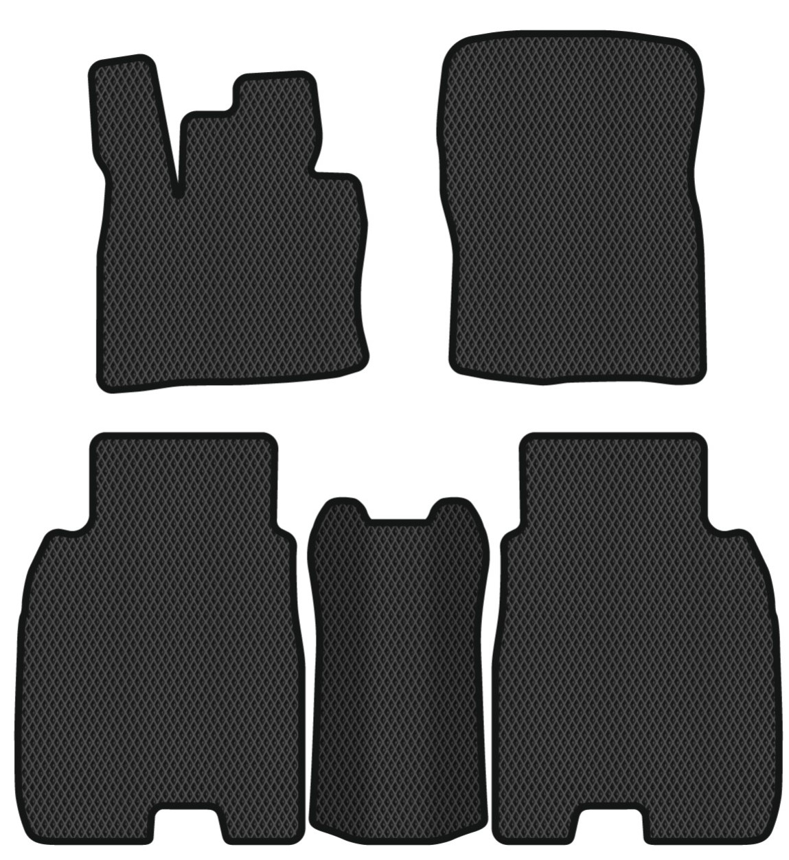 EVA килимки в салон авто EVAtech для Civic (FK) 5-doors MT Honda 2005-2012 8 покоління Htb EU HA44257C5RBB