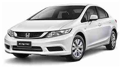 Фото - EVA килимок в багажник авто EVAtech для Civic (FB) Honda 2011-2015 9 покоління Sedan USA (HA51120B1RBB)