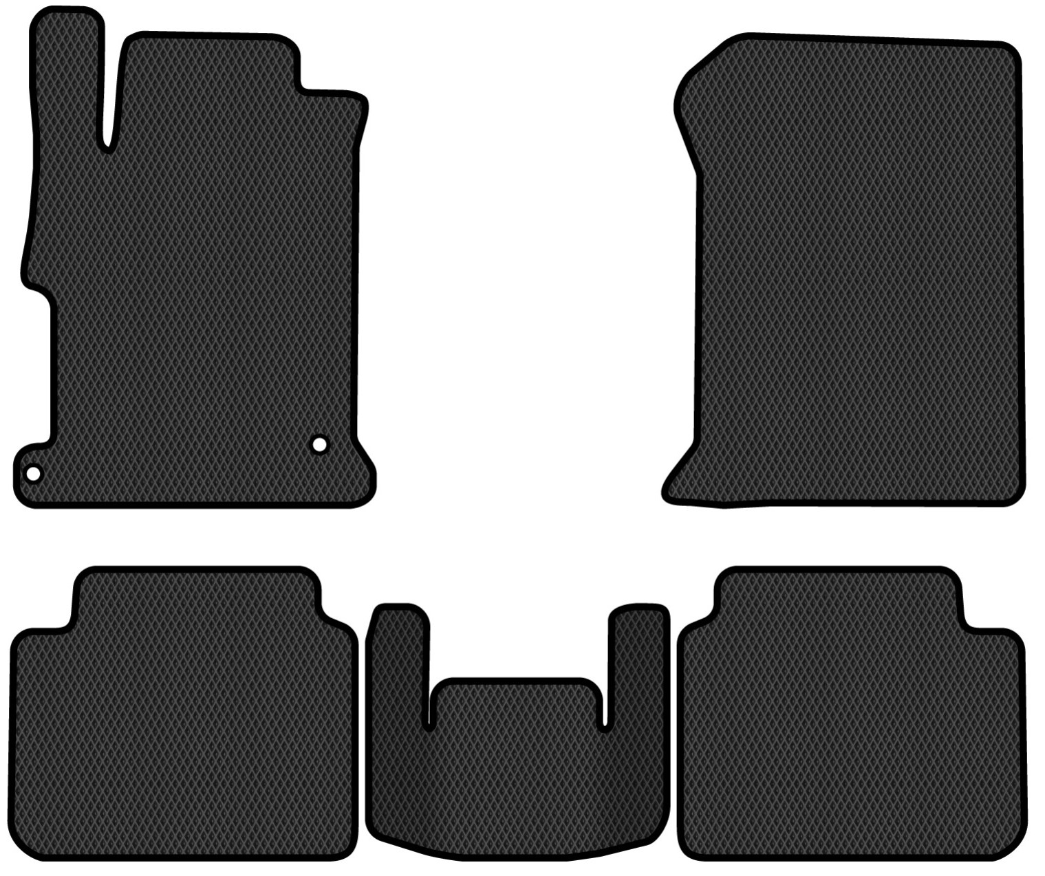 EVA коврики в салон авто EVAtech для Accord (CR) Honda 2012-2017 9 поколение Sedan USA HA51459C5RBB