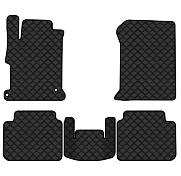 Килимки з екошкіри в салон авто EVAtech ECO для Accord (CR) Honda 2012-2017 9 покоління Sedan USA HA51459C5TL2BBLB