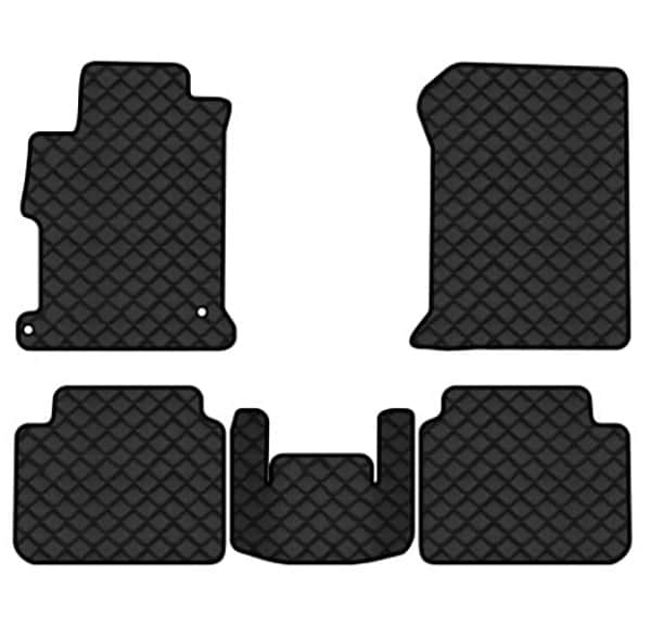 Килимки з екошкіри в салон авто EVAtech ECO для Accord (CR) Honda 2012-2017 9 покоління Sedan USA HA51459CB5TL2BBLB