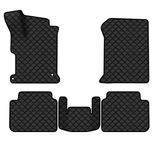 Килимки з екошкіри в салон авто EVAtech ECO для Accord (CR) Honda 2012-2017 9 покоління Sedan USA HA51459CD5TL2BBLB