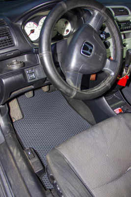 Фото - EVA коврики в салон авто передние EVAtech для Civic Honda 2000-2005 7 поколение Htb EU HA52094AB2SBB