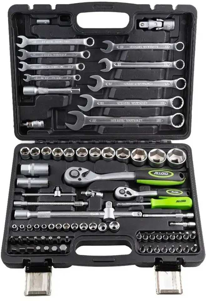Фото - Набор инструментов Alloid Base 1/2",1/4" 82 шт. (NI-1082 WN-6) Фото - Набор инструментов Alloid Base 1/2",1/4" 82 шт. (NI-1082 WN-6)
