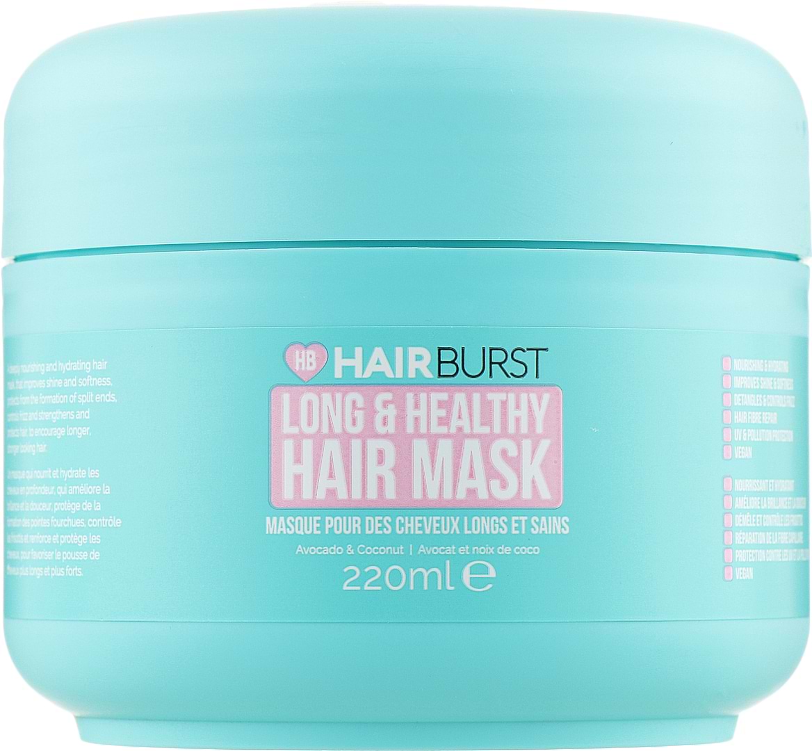 Маска для волос HAIRBURST для длинных и здоровых волос 200 мл (HB_MASK)