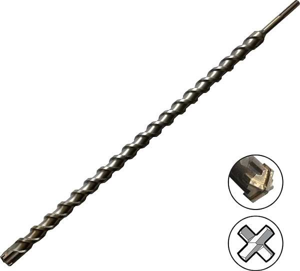 Фото - Бур Haisser SDS-Max Industrial - 45x1000 мм