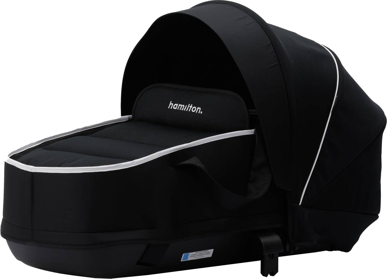 Люлька для коляски Hamilton by Yoop S1/X1 Black (8720726065108)