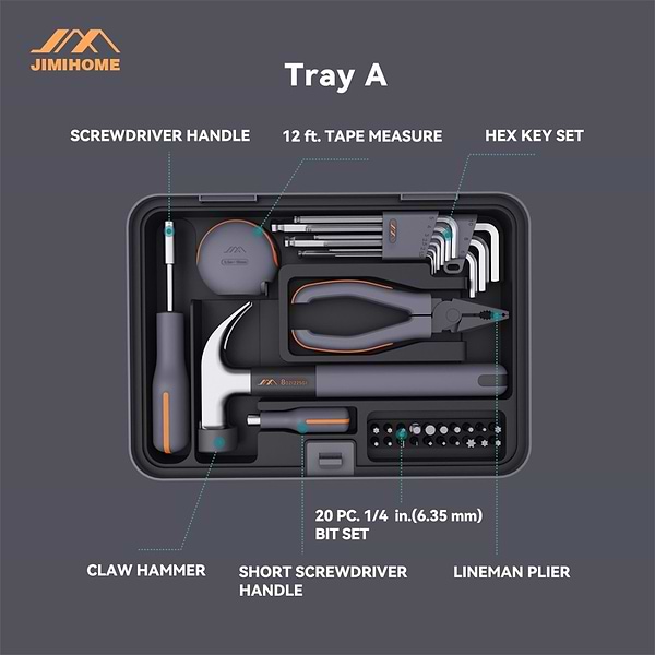 Фото - Набор инструментов JIMIHOME Hand Tools Set (X2-AB)