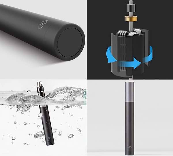 Фото - Триммер для носа и ушей Handx ZhiBai Rejuvenating Mini White (HN3)