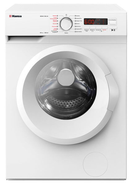 Стирально-сушильная машина Hansa WDHN1358 LW - Фото 1