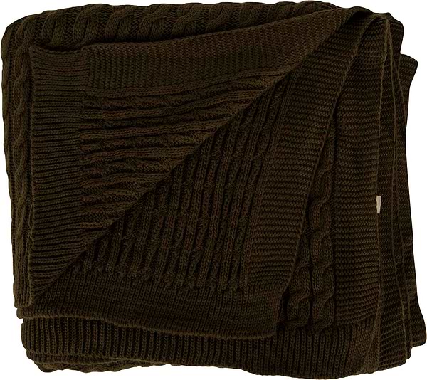 Фото - Плед полуторный Прованс Happy Fall Kosa 130х170 Оливковый (029449)