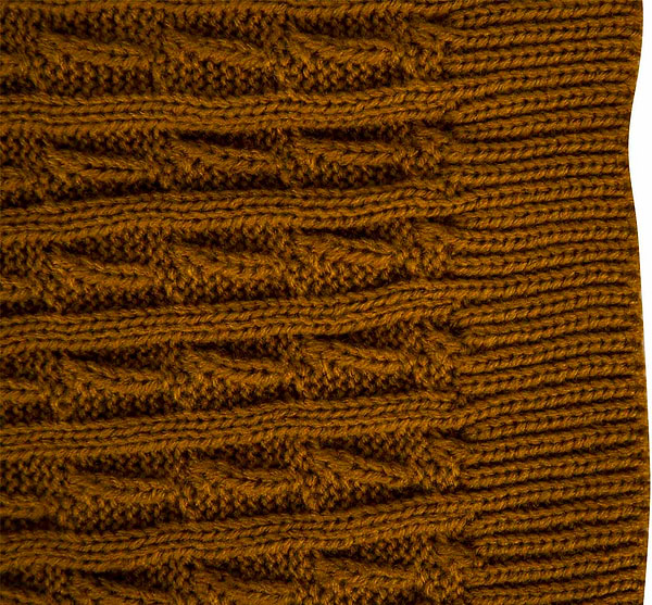 Фото - Плед полуторний Прованс Happy Fall Kosa 130х170 Охра (029758)