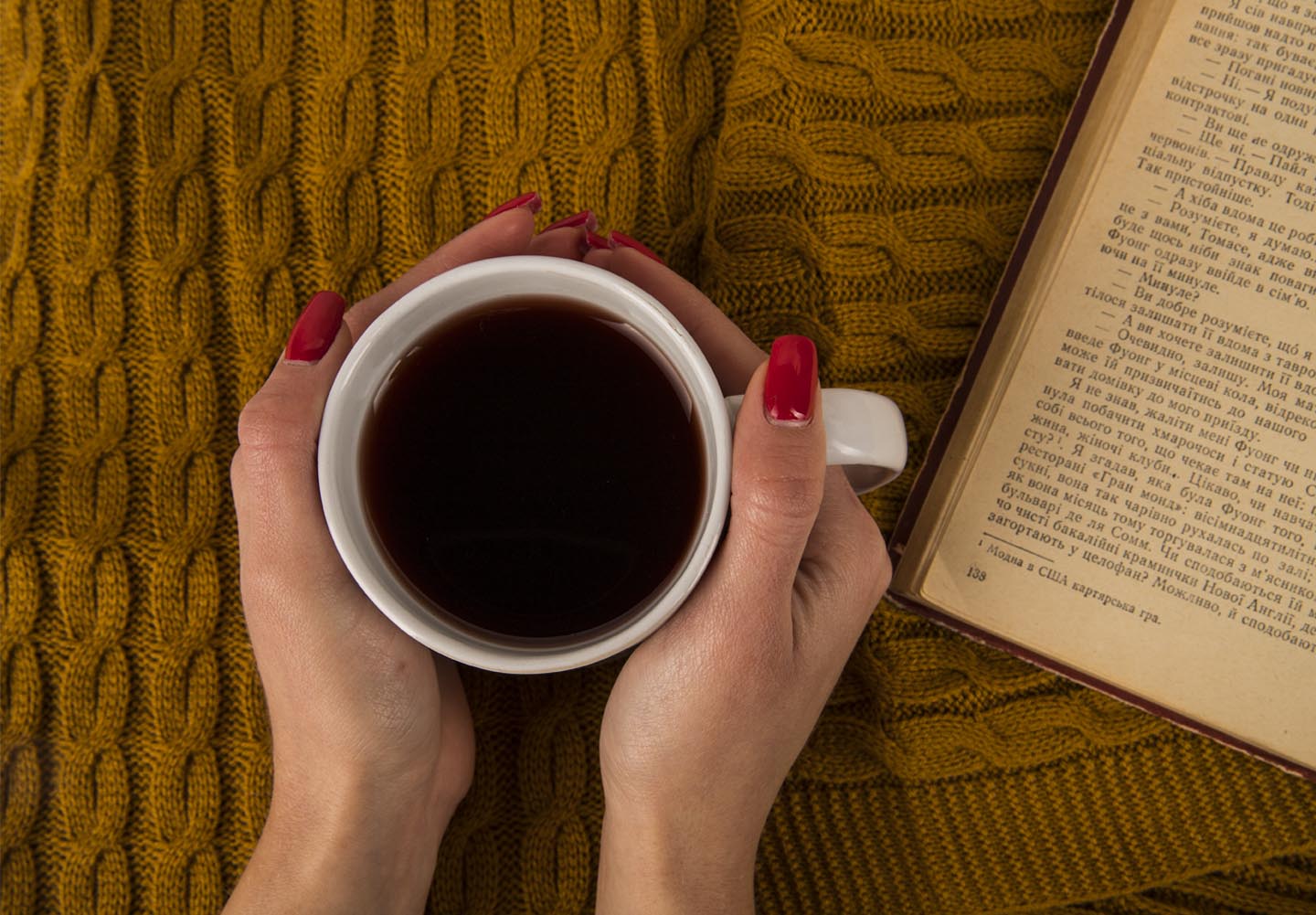 Фото - Плед полуторний Прованс Happy Fall Kosa 130х170 Охра (029758)