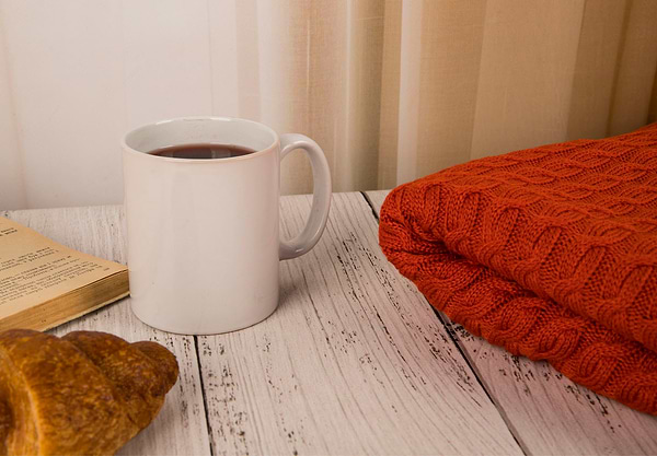 Фото - Плед полуторний Прованс Happy Fall Kosa 130х170 Помаранчевий (029759)