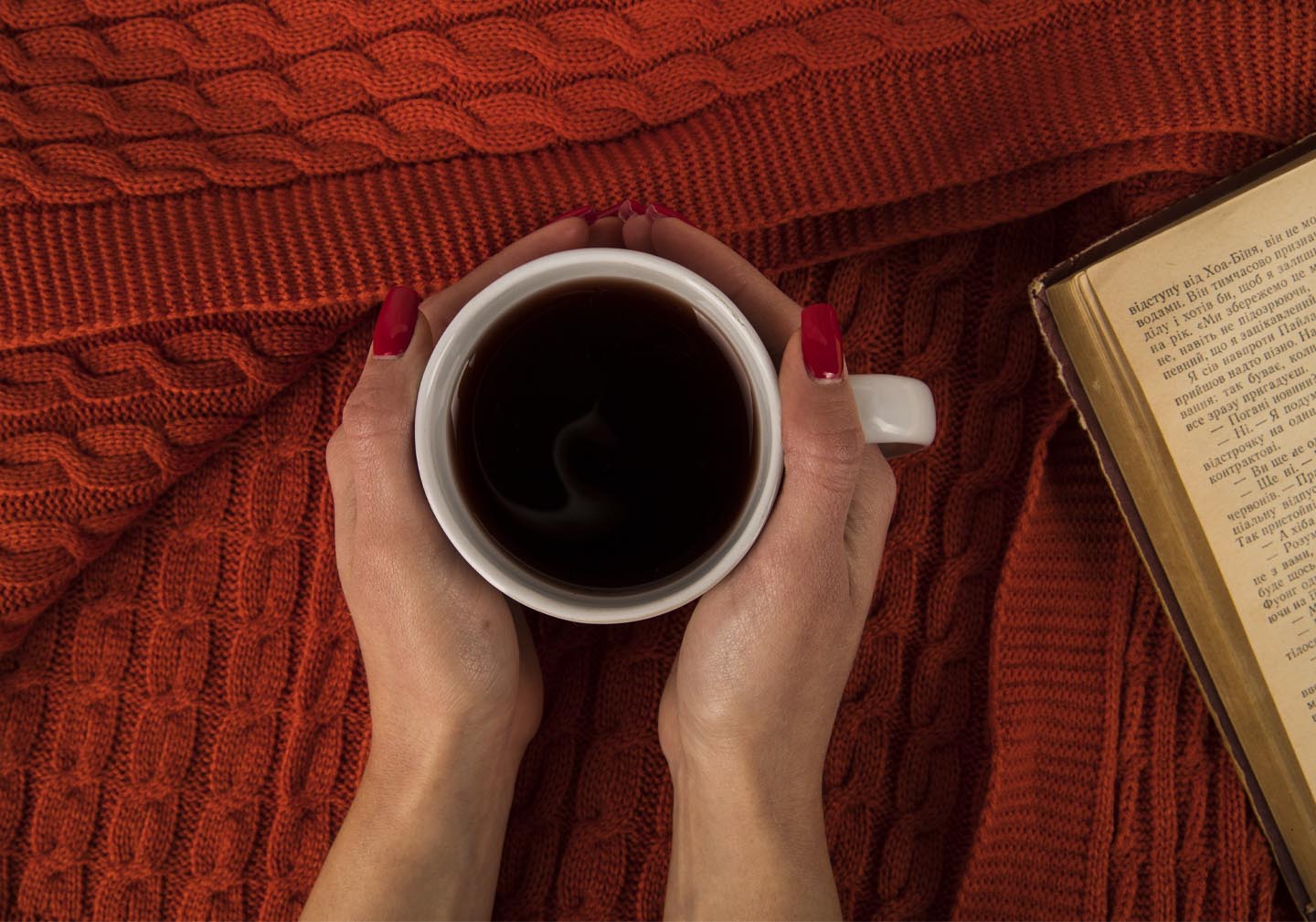 Фото - Плед полуторний Прованс Happy Fall Kosa 130х170 Помаранчевий (029759)